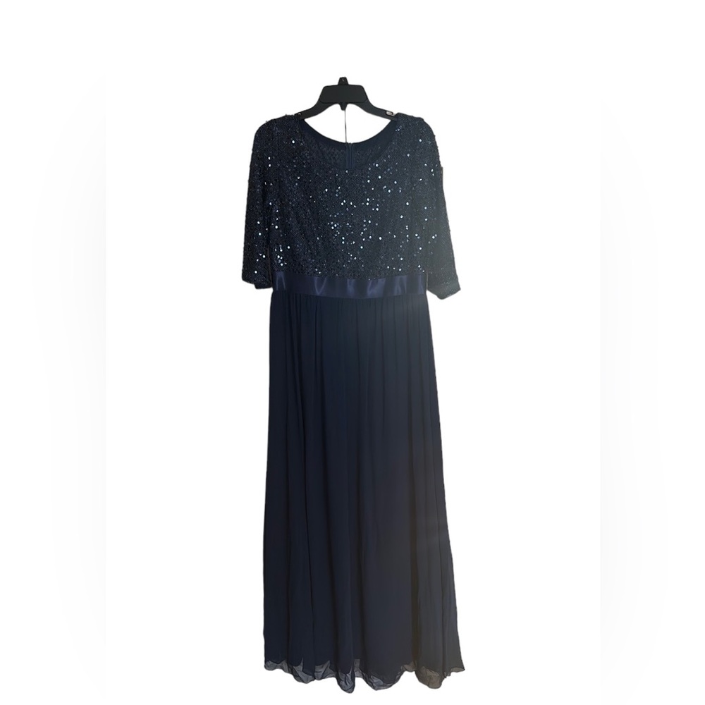 Navy blue dress, it's a size L